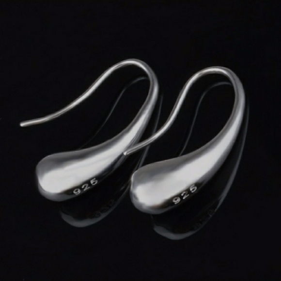 925 Sterling Silver Drop Jewelry Set - Picture 4 of 5